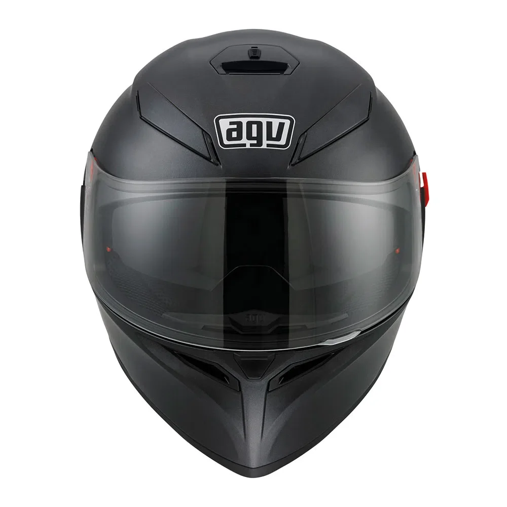 セキュリティ・セーフティ AGV K-3 SV MATT BLACK MPLK Capacete AGV K3 Monocolor Preto Fosco - Spinelli Motos Boutique
